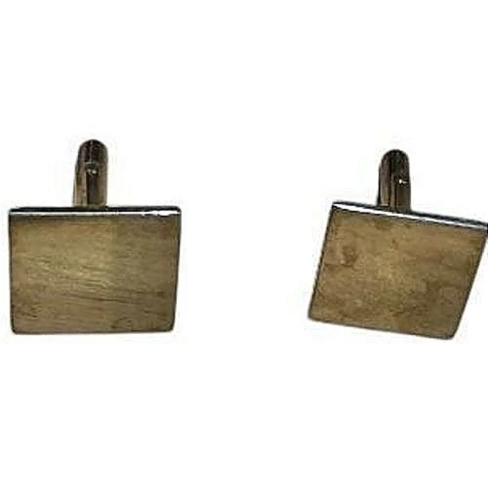 Vintage Cuff Links Set: Silver Tone, Mesh Design, Formal Wear,‎ Lot of 3